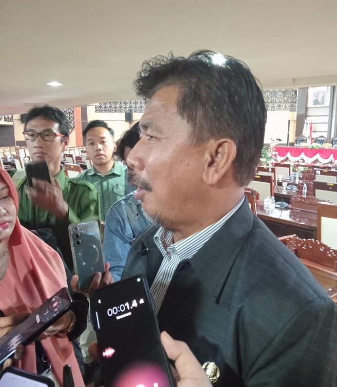 Sekda Kukar Sunggono. (M. As'ari/Lingkar Kaltim)