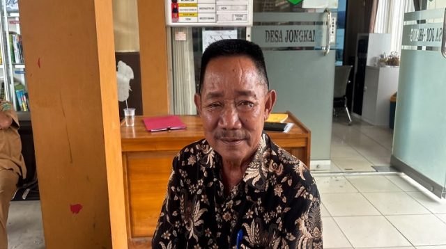 Kades Jongkang Suriansyah, Kamis (24/9/2026) (Rizki/Lingkarkaltim)