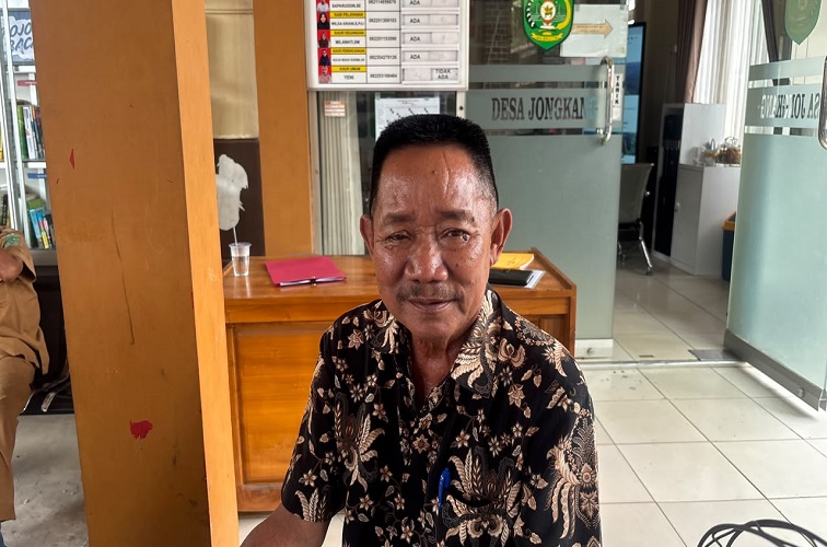 Kades Jongkang Suriansyah, Kamis (24/9/2026) (Rizki/Lingkarkaltim)
