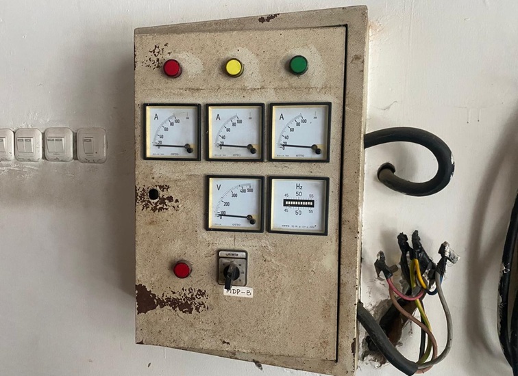 Panel Listrik. (Devi/Lingkarkaltim)