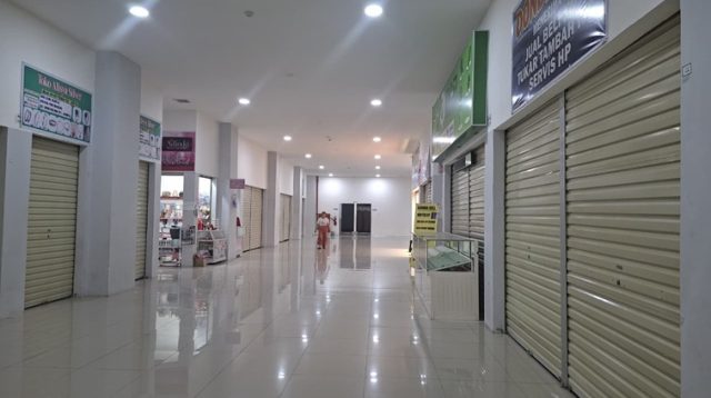 Pasar Tangga Arung, Rabu (30/9/26). (Dilla/lingkarkaltim)