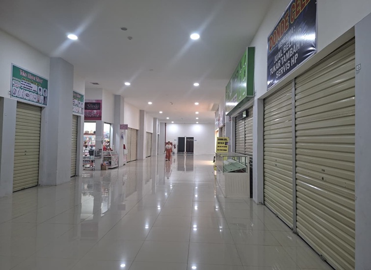 Pasar Tangga Arung, Rabu (30/9/26). (Dilla/lingkarkaltim)