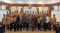 Pelatihan dan Sertifikasi Management Penataan Pertunjukan di ruang mulawarman Ballroom Hotel Grand Elty, Singgasana Tenggarong. (Doc. Dinas Pariwisata Kukar).