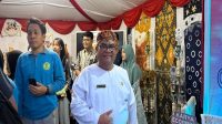 Stand SMP Negeri 1 Tenggarong, Jum'at (25/9/2026) (Rizki/Lingkarkaltim)