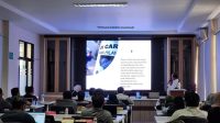 Suasana workshop relasi media dan UKW yang diselenggarakan Diskominfo Berau bekerjasama PWI Berau.(Dok.Nazriel)