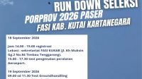 Seleksi Porprov Paser Kaltim FASI Kukar 2026 (Dok. FASI Kukar)