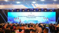 sinergik Acara Sinergitas Pembinaan dan Pengendalian Penggunaan Tenaga Kerja Asing di Jakarta, Rabu (23/9/2026).(Dok.Kemnaker)