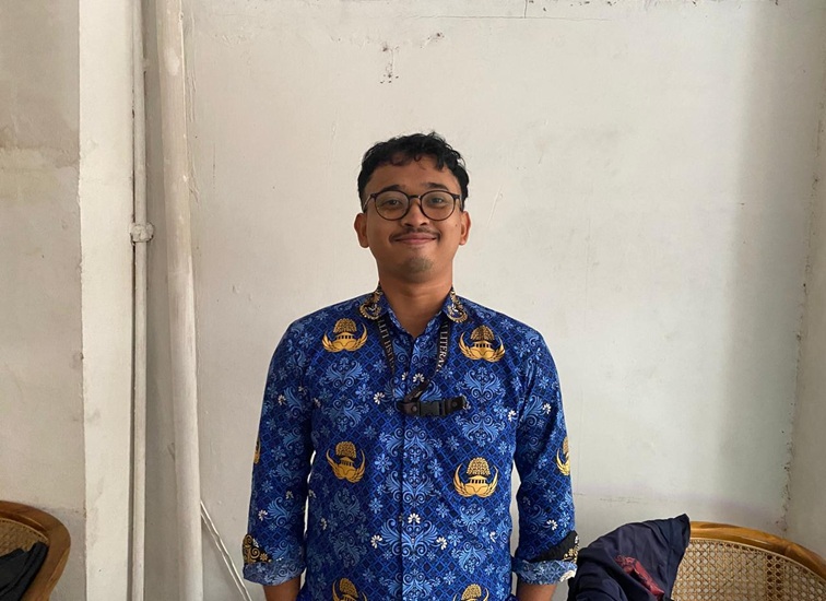 Jabatan Fungsional (Jafung) Pembina Industri Ahli Pertama Dinas Perindustrian, Perdagangan, Koperasi, Usaha Kecil dan Menengah (DPPKUKM) Kaltim, M Fandi Saputra. (Devi/Lingkarkaltim)