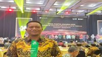Kepala Desa, Sutarno terima penghargaan Desa Cantik Awards 2026, Jakarta (26/9/26). (Doc. Pemdes Sumber Sari)