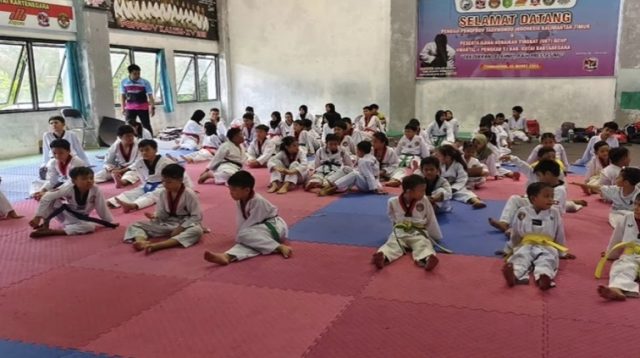 takwondo Proses Latihan Atleti Taekwondo Kukar (Dok.Taekwondo Kukar)