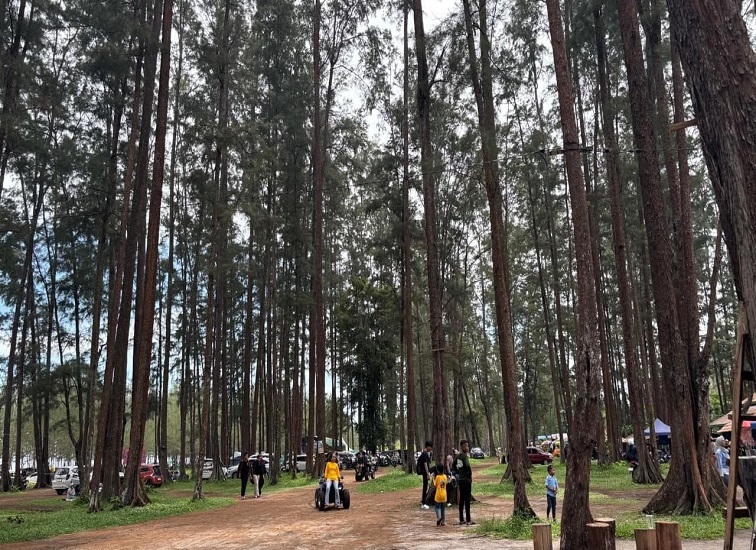 Pantai Tanah Merah, Kecamatan Samboja. (Istimewa)