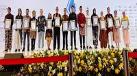 Acara penyerahan penghargaan TBCCI 2026 yang berlangsung di Hotel Bidakara, Jakarta, Kamis (24/9/2026). (Dok. Kemendikdasmen)