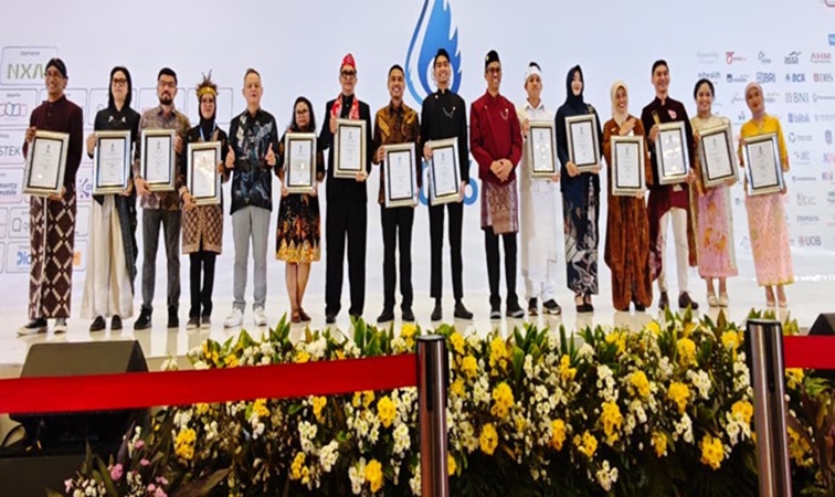 Acara penyerahan penghargaan TBCCI 2026 yang berlangsung di Hotel Bidakara, Jakarta, Kamis (24/9/2026). (Dok. Kemendikdasmen)
