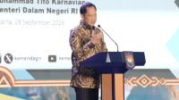 Menteri Dalam Negeri (Mendagri) Muhammad Tito Karnavian, Jakarta, Senin (28/9/2026). (dok. Kemendagri)