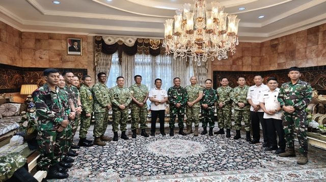 Satgas penyuluhan bencana Karhutla Mabes TNI datang ke Balikpapan untuk memperkuat edukasi kepada masyarakat.(istimewa)