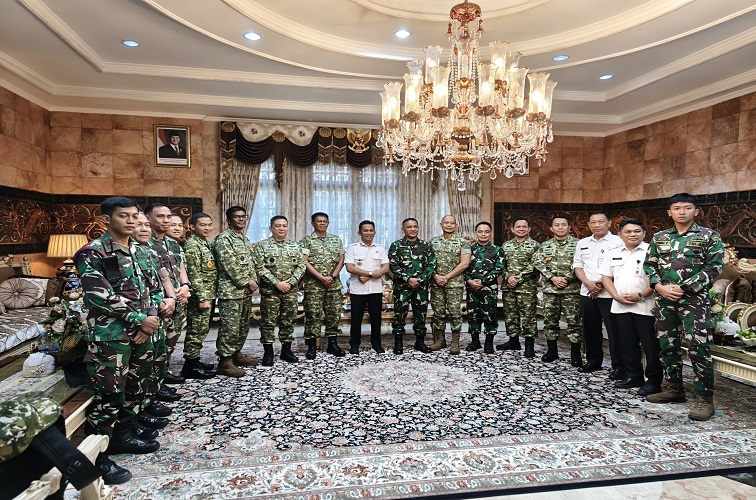 Satgas penyuluhan bencana Karhutla Mabes TNI datang ke Balikpapan untuk memperkuat edukasi kepada masyarakat.(istimewa)