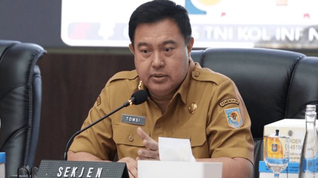 Sekretaris Jenderal (Sekjen) Kementerian Dalam Negeri (Kemendagri) Tomsi Tohir. (Dok. Kemendagri)