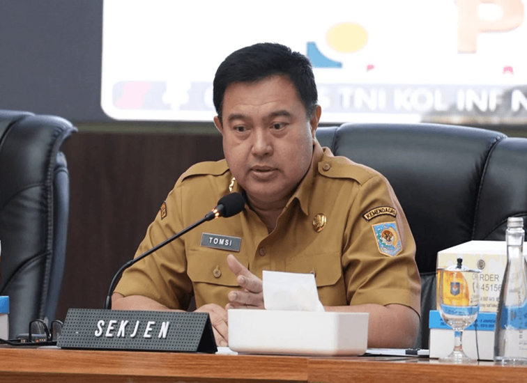Sekretaris Jenderal (Sekjen) Kementerian Dalam Negeri (Kemendagri) Tomsi Tohir. (Dok. Kemendagri)