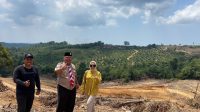 Lahan Pembangunan TPA Marangkayu, Desa Semangko, Kec. Marangkayu. (Doc. Ar Ambo Dalle)