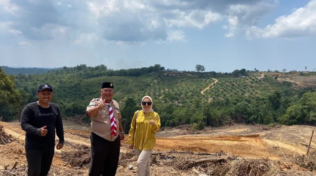 Lahan Pembangunan TPA Marangkayu, Desa Semangko, Kec. Marangkayu. (Doc. Ar Ambo Dalle)
