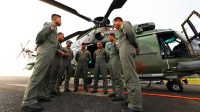 Operasi water bombing dilaksanakan pada Sabtu (5/9/2026) dalam dua sortie menggunakan helikopter Caracal H225M yang berangkat dari Lanud TNI AU Dhomber, Balikpapan.(Dok.Otorita IKN)