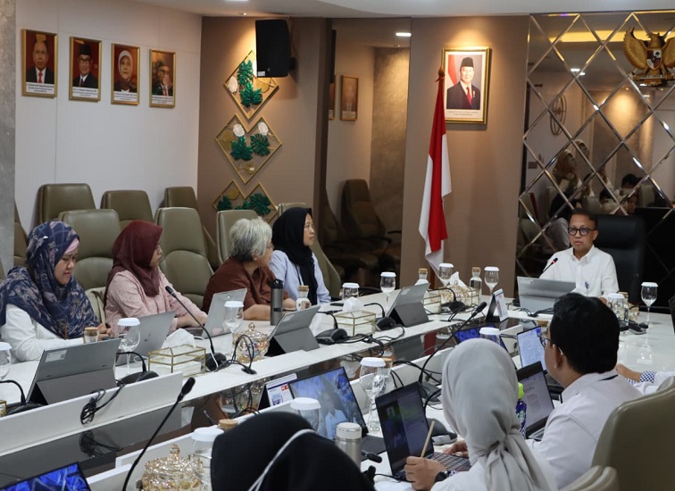 Webinar Ketenagakerjaan bertajuk Pekerja Rumah Tangga dalam Ekonomi Perawatan Menuju Pekerjaan yang Terlindungi dan Bermartabat, Selasa (29/9/2026).(Dok.Kemnaker)