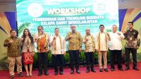 Wagub saat membuka Pelatihan Pembenihan dan Teknologi Budidaya Kelapa Sawit Berkelanjutan bertema Petani Sawit Sukses Menuju Generasi Emas,(Adpim Pemprov)