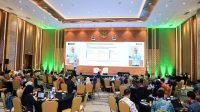 afriansyah Forum Komunikasi Lembaga Sertifikasi Profesi P2 BUMN Summit 2026 di Jakarta, Kamis (15/10/2026).(Dok.Kemnaker)