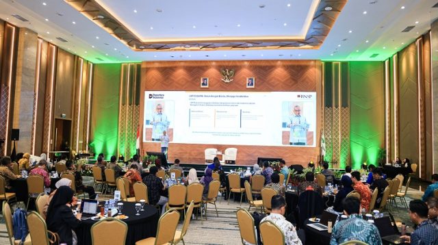 Forum Komunikasi Lembaga Sertifikasi Profesi P2 BUMN Summit 2026 di Jakarta, Kamis (15/10/2026).(Dok.Kemnaker)