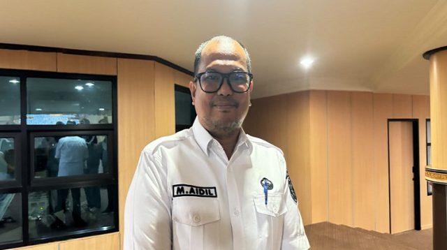 Kepala Disperkim Kukar M Aidil, Sabtu (10/10/2026) (Rizki/Lingkarkaltim)