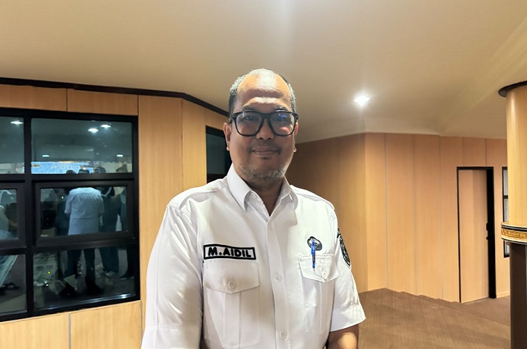 Kepala Disperkim Kukar M Aidil, Sabtu (10/10/2026) (Rizki/Lingkarkaltim)