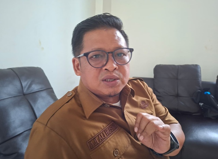 Kadispora Kukar, Aji Ali Husni. (Dilla/lingkarkaltim)