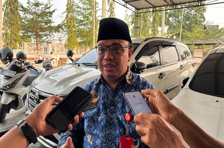 Kepala Disketapang Kukar Ananias, Rabu (7/10/2026) (Rizki/Lingkarkaltim)