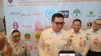 Wali Kota Samarinda, Andi Harun usai menghadiri Pelantikan Pengurus Badan Pimpinan Cabang (BPC) Perhimpunan Hotel dan Restoran Indonesia (PHRI) Kota Samarinda Periode 2026 - 2031 di Hotel Five Premier Samarinda, Rabu (7/10/2026). (Devi/Lingkarkaltim)