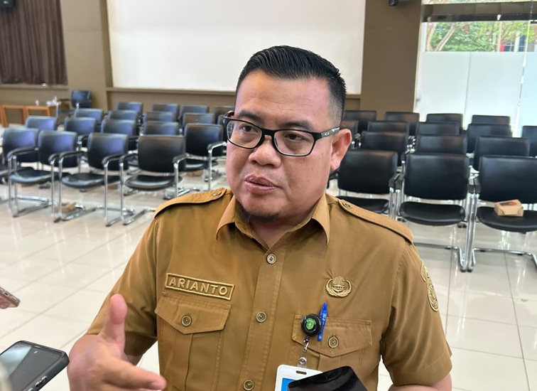 Kepala DPMD Kukar, Arianto, Selasa (27/10/26). (Dilla/Lingkarkaltim)