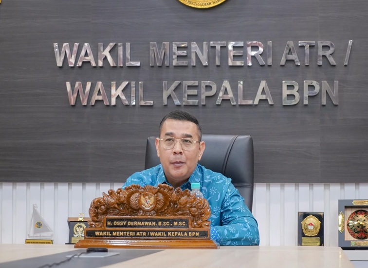 Wakil Menteri Agraria dan Tata Ruang/Wakil Kepala Badan Pertanahan Nasional (Wamen ATR/Waka BPN), Ossy Dermawan. (dok. Kementerian ATR/BPN)