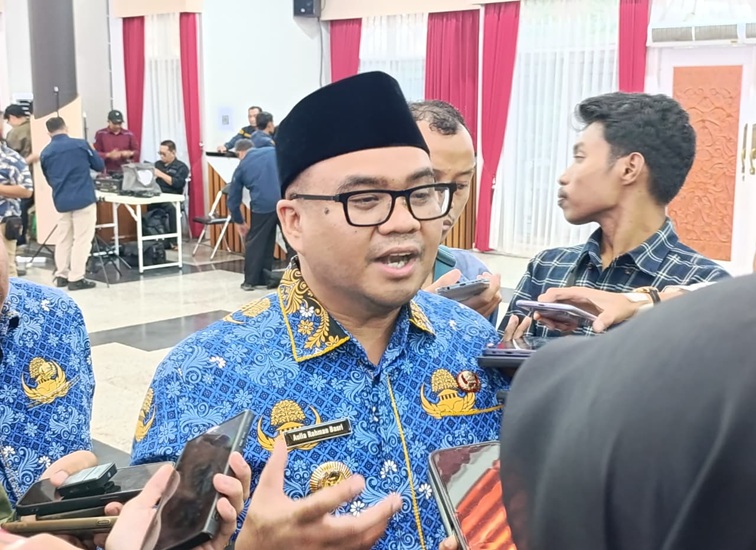 Bupati Kukar , Aulia Rahman Basri. (Dilla/lingkarkaltim)
