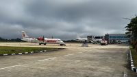 Aktifitas Bandara Kalimarau Dan Kepala Bandara (Nadzriel).