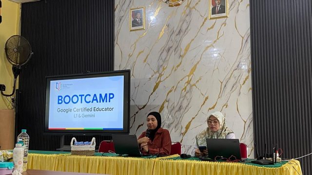 Pelaksanaan Pembinaan Google For Education di SDN 007 Tenggarong berada di Jalan Pesut, Kelurahan Timbau. (Far/Lingkarkaltim.com)