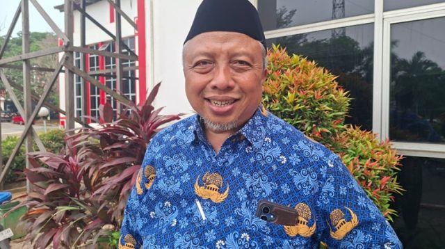 Kepala BPKAD Kukar, Sukotjo, Kamis (1/10/26). (Dilla/lingkarkaltim)