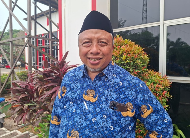 Kepala BPKAD Kukar, Sukotjo, Kamis (1/10/26). (Dilla/lingkarkaltim)