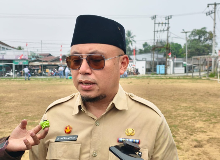 Kepala Disdikbud Kukar Heriansyah, Jum'at (16/10/2026) (Rizki/Lingkarkaltim)
