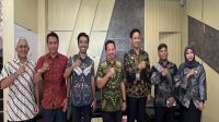 Bawaslu Kukar kunjungan ke Diskominfo Kukar, Kamis (8/10/2026) (Rizki/Lingkarkaltim)