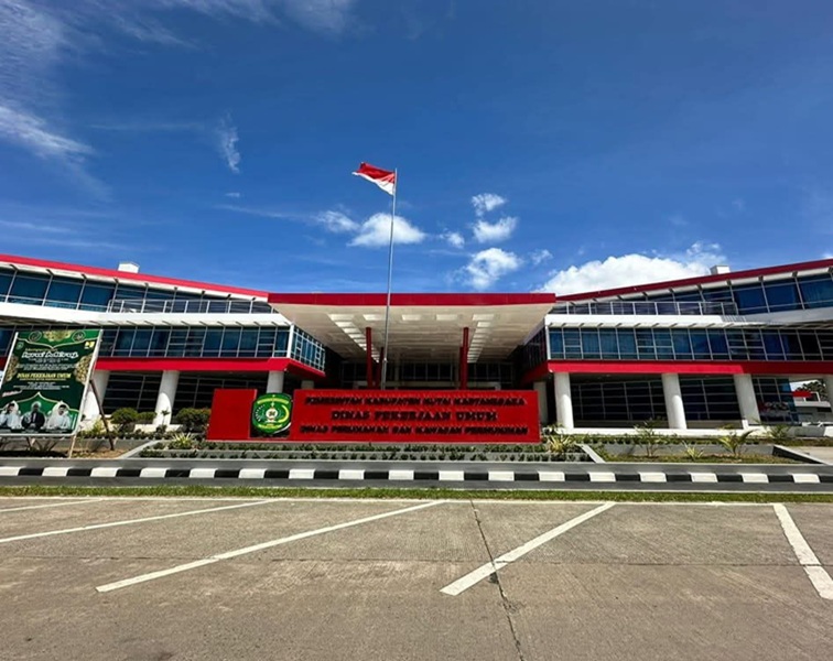 Kantor Dinas Perumahan dan Kawasan Permukiman (Disperkim) Kabupaten Kutai Kartanegara. (Doc. Facebook Disperkim)