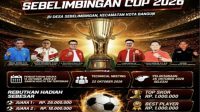 Flayer Open Turnamen Sepakbola Sebelimbingan 2026 (Dok. Pemerintah Kecamatan Kota Bangun)