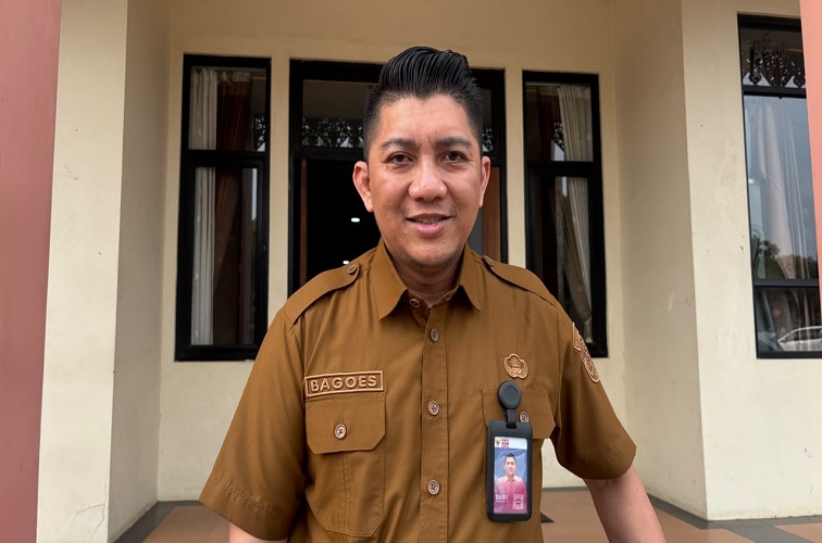 Kabid Aset BPKAD Kukar Bagus Eko Sampurno, Senin (12/10/2026) (Rizki/Lingkarkaltim)
