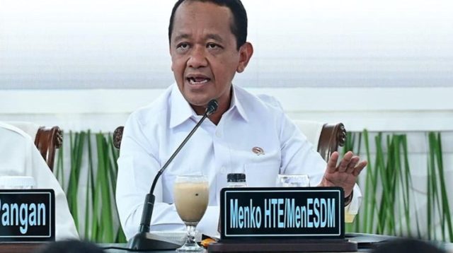 Menteri Koordinator Bidang Hilirisasi dan Transisi Energi sekaligus Menteri Energi dan Sumber Daya Mineral (ESDM) Bahlil Lahadalia. (dok. BPMI Setpres)