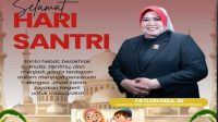 Flayer Hj Fatlon Nisa terkait Hari Santri Nasional