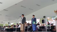 hari santri Peringatan Hari Santri 2026 di Halaman Lapangan Upacara Kantor Bupati Kukar, Kamis (22/10/26). (Dilla/lingkarkaltim)