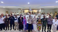 Syukuran HUT Ke-61 Bankaltimtara yang dihadiri Bupati Kukar dan Jajarannya, Kantor Cab. Kutai Kartanegara Bankaltimtara, Tenggarong,Rabu (14/10/26). (Dilla/lingkarkaltim)